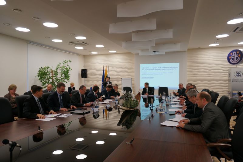 Klaipėdos valstybinio jūrų uosto tarybos posėdis
